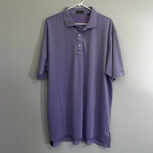 Paul Stuart Men's Lavender Polo Shirt